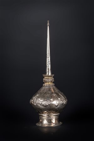 Arte Islamica Aspersorio in argento Turchia Ottomana, XIX secolo . -. Cm...