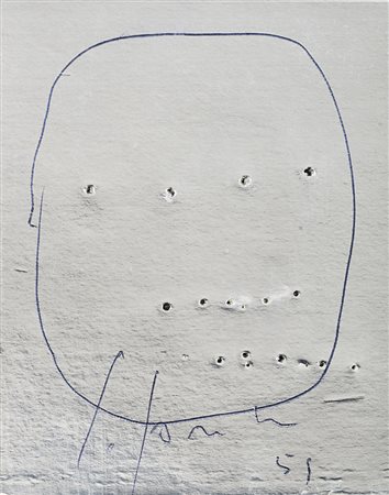 Lucio Fontana (Rosario Di Santa F&eacute; 1899 - Comabbio 1968)&quot;Concetto...