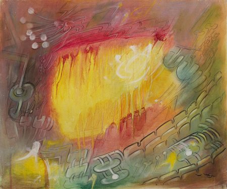 Roberto Matta (Santiago del Cile 1911 - Civitavecchia 2002)&quot;Senza...