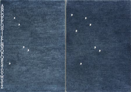 Alighiero Boetti (Torino 1940 - Roma 1994)&quot;Segno - disegno&quot; 1983...