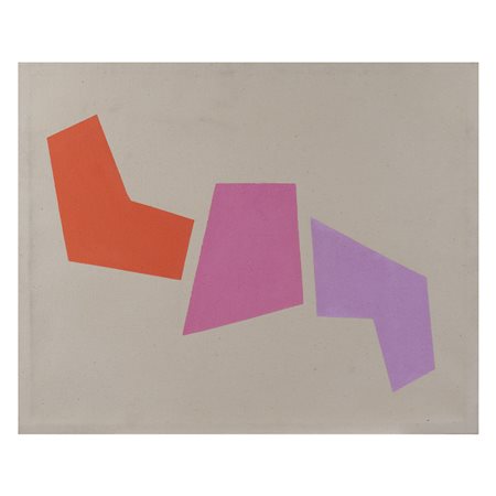 Costance Bergfors Quincy XX Sec. 56x69 cm. "Senza titolo", 1979, acrilico su...