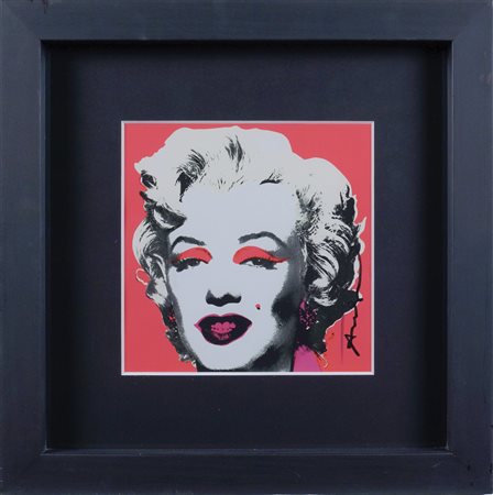 Andy Warhol Pittsburgh 1928 - New York 1987 30,8x30,8 cm. "Marilyn Monroe"...