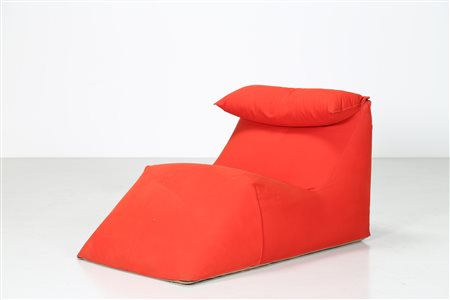 BELLINI MARIO (n. 1935) Chaise longue in tessuto, mod. le Bambole, per B&B...