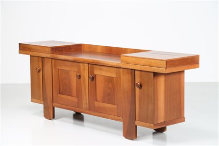 COPPOLA SILVIO (1920 - 1986) Credenza in noce per Bernini, anni 60. -. Cm...