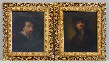 da Rembrandt, XIX Secolo "Autoritratto con berretto e gorgiera"; da Rubens...