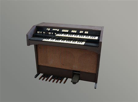 Organo elettrico prodotto dalla Hammond Organ Company (cm 110x93x61) (difetti)