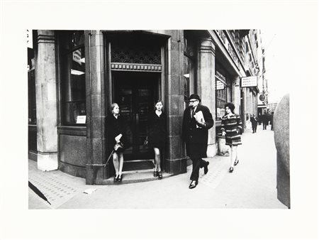 GIANNI BERENGO GARDIN (1930-) Londra,attesa nella City 1970 circa stampa alla...