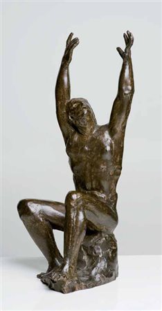 Arturo Martini Treviso 1889 - Milano 1947 Ulisse, 1935 (1989) bronzo, altezza...