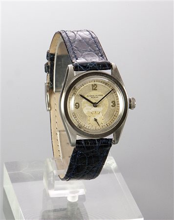 ROLEX Oyster Royal, anni '40 Diam. 33 Cassa in acciaio in due corpi con...