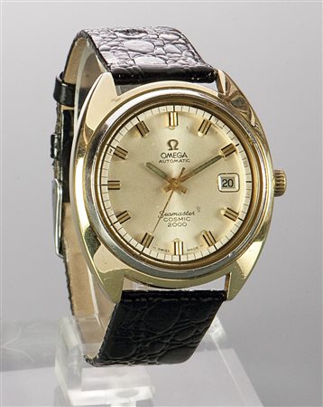 OMEGA Seamaster Cosmic, 2000 anni '70 Diam 39 Cassa laminata in oro giallo,...