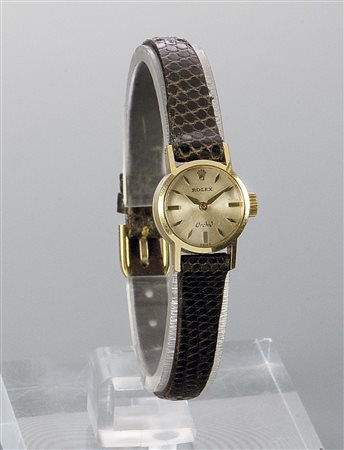 ROLEX Modello Cellini Orchid, anni '80 Diam. 16 Cassa in oro giallo in due...