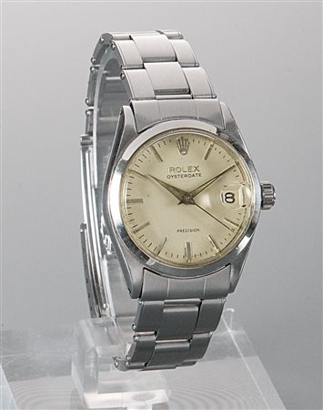 ROLEX Oyster Precision, anni '60, Diam 31 Cassa oyster in acciao in tre corpi...