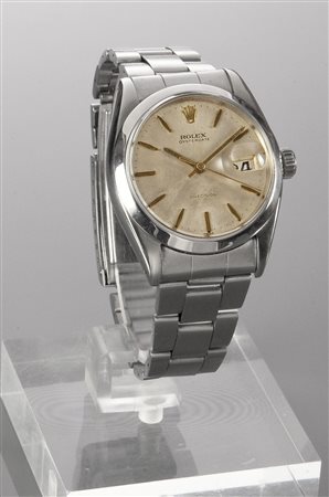 ROLEX Oyster Precision Date, anni '60, ref. 6694 Diam. 34 Cassa oyster in...