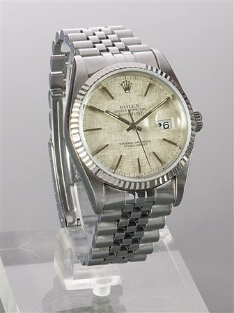 ROLEX Oyster Perpetual Date Just, anni '90, ref. 16234 Diam. 36 Cassa oyster...