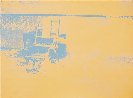 WARHOL ANDY Pittsburg (USA) 1928 - New York 1987 Electric Chair serigrafia...