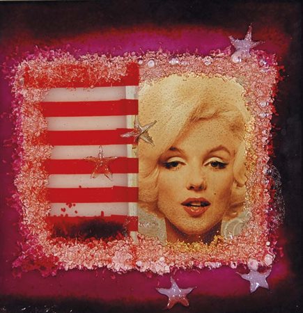 RONDA OMAR Biella 1947 Marilyn Frozen 2005 materie plastiche e foto Misure:...