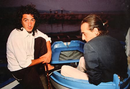 Nan GOLDIN Washington, 1953 Daniele e Vittorio in the boat, Naples, 1986...