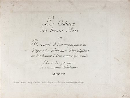 Charles Perrault,&nbsp;Le cabinet des beaux Arts ou Recueil d'Estampes...