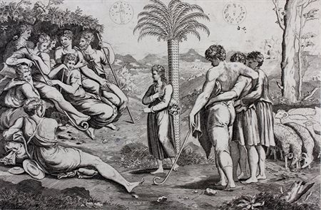 Marcantonio Raimondi&nbsp;[scuola di],&nbsp;Giuseppe racconta il sogno ai...