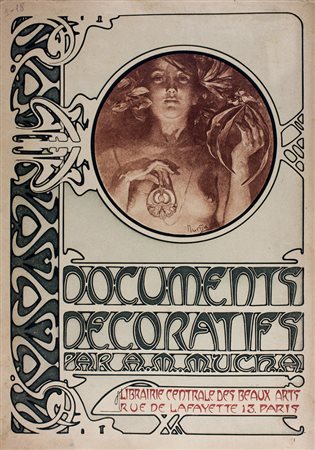 Alphonse Mucha,&nbsp;Documents décoratifs.1901-1902.In-folio (mm 460x330),...