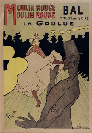 Henry (de) Toulouse-Lautrec&nbsp;[da],&nbsp;Le Moulin Rouge (La Goulue).1898...