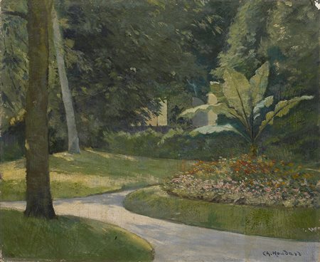 Charles Louis Houdard (Neuilly-sur-Seine 1855 - 1931) &quot;Veduta di...