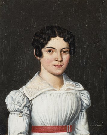 Ad&egrave;le Ferrand (Nancy 1817 - Ile De La R&eacute;union 1848) (attr.)...