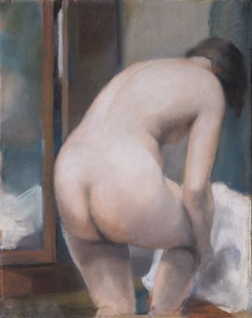 Marcel Roche (Francia 1890 - 1959) &quot;Nudo di donna&quot; pastelli...