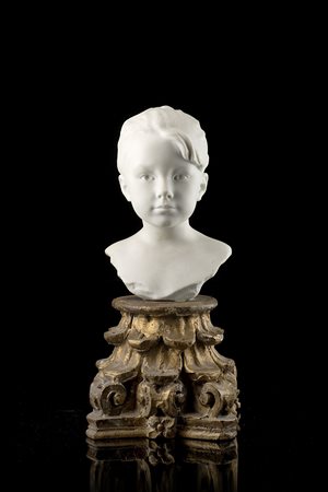 Manifattura di S&egrave;vres. Houssin Edouard (1847 - 1917) (attr.) Busto di...