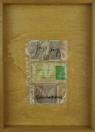 JOSEPH BEUYS Krefeld, 1921 – Düsseldorf, 1986 " Ankerplast" Wirtschaftswert...