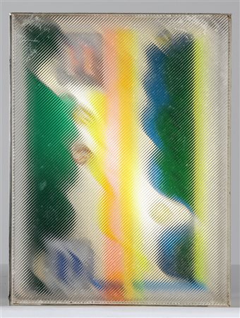 LAURA GRISI 1939 Scatola per giochi mentali, 1968 Box, plexiglass e luce...