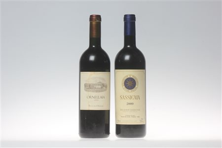 SELEZIONE SUPER TUSCAN Ornellaia E SASSICAIA, TOSCANA. -. . OrnellAIA -...