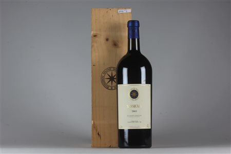 SASSICAIA MARCHESI INCISA DELLA ROCCHETTA, TOSCANA. 2003. . . SASSICAIA DOC...