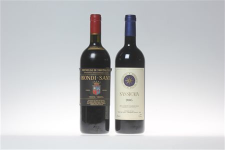 BIONDI SANTI, SASSICAIA TOSCANA . -. . Tenuta "Greppo" - Brunello di...