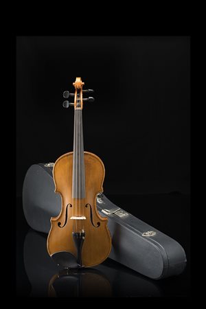 Violino di Mirco Tarasconi, Saronno 1930 c.Fondo in due pezzi con marezzatura...