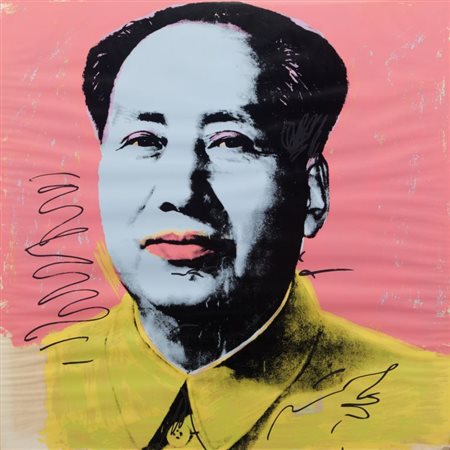 ANDY WARHOL (1928-1987) Mao 1972serigrafia su carta cm 91,4x91,4esemplare...