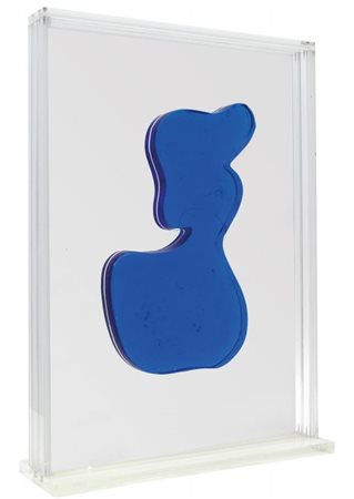 JEAN ARP (1887-1966) Profilo di donna (anni Sessanta)scultura in vetro in...