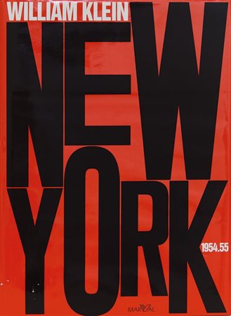 LIBRO (-) William Klein New York 1954-55Marval edizioni, Paris II edizione in...