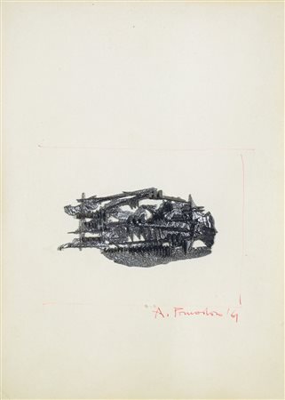 ARNALDO POMODORO (Morciano di Romagna 1926), senza titolo, 1961 scultura in...