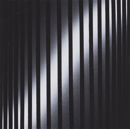 ENNIO FINZI (1931)Luce - Vibrazione, 1971-2016Olio su telacm 30x30x1,8Firma,...