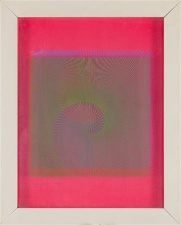 ALBERTO BIASI (1937)Dinamica visiva, 1969Doppia serigrafia su pvc trasparente...