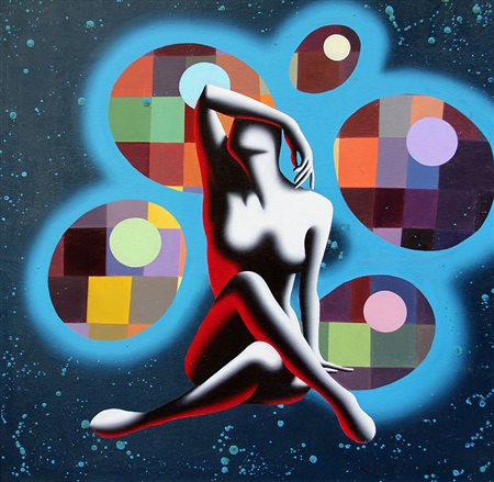 Mark KOSTABI (Los Angeles 1960-11-27 ) Otherness 2002 olio su tela cm. 72 x...