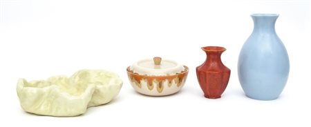 GUIDO ANDLOVIZUn insieme di quattro oggetti in ceramica per S.C.I. (Società...