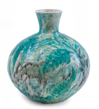 CERAMICHE ZACCAGNINI, Firenze. Un vaso in ceramica, anni '50. Marcato...