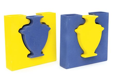 PAOLO PALMA, CARLO VANNICOLA Una coppia di vasi doppi modello "E-Vaso" per...