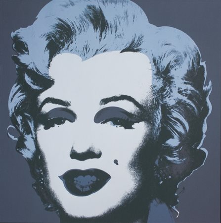 Andy Warhol, Marilyn, Serigrafia su carta, open edition, cm. 65x65 Firma...