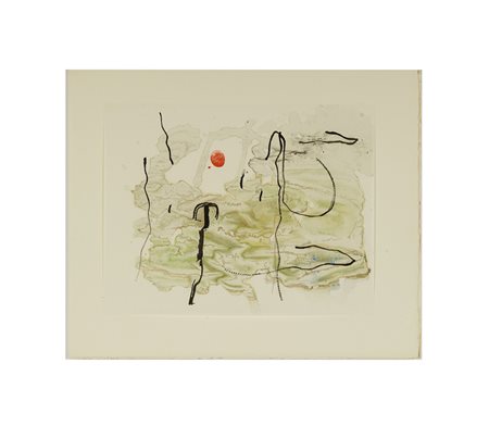 MIRO', Juan (1893-1983) - Trace sur l'eau. Parigi: Maeght, 1963.Esemplare n....