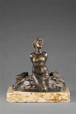 Filippo Cifariello (Molfetta 1864 - Napoli 1936)(Attribuito)"Nudo femminile"...