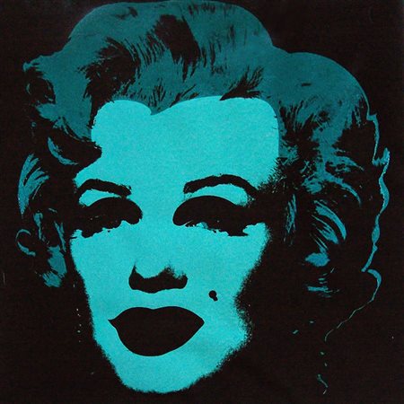 Andy Warhol 1928, Pittsburgh - 1987, Manhattan - [USA] Marilyn serigrafia...