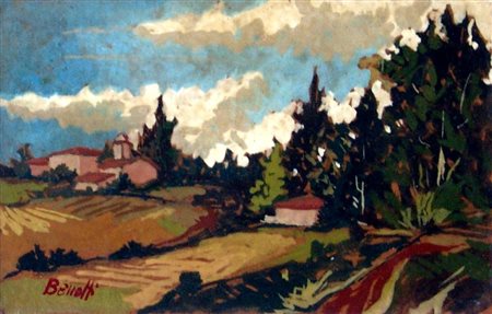 Claudio Benoffi 1950, Pesaro (Pu) - [Italia] senza titolo olio su tela 10x15...